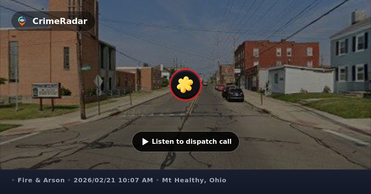 Fuel spill reported at Compton Road and Perry Street, Mt Healthy OH ...