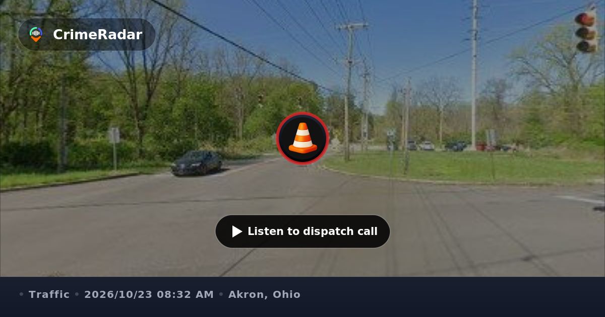 Railroad crossing signals malfunction at intersection, Akron OH ...