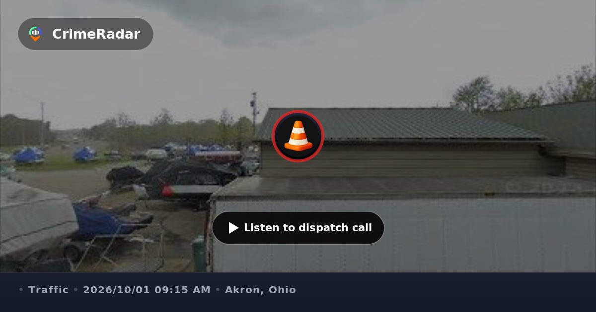 Driver warned after near crash at marina, Akron OH | CrimeRadar