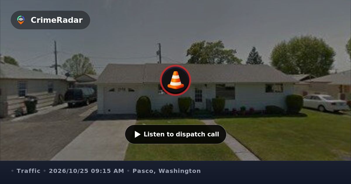 Deceased dog creating traffic hazard on roadway, Pasco WA | CrimeRadar
