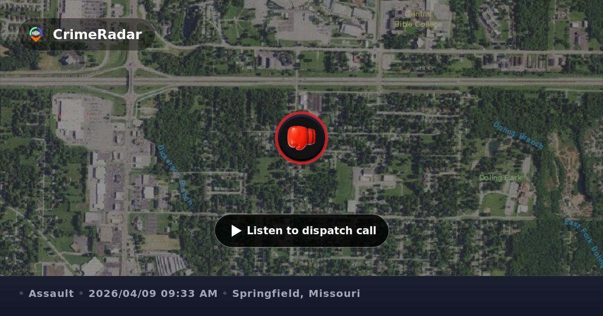 Road rage assault involving two vehicles and injury, Springfield MO ...