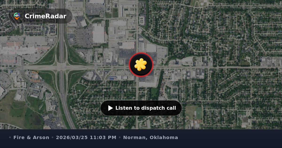 Fire alarm reported then cleared at 24th Avenue, Norman OK | CrimeRadar
