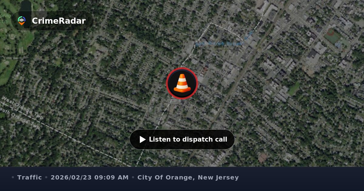 Officers help move disabled vehicle on Berg Place, City Of Orange NJ ...