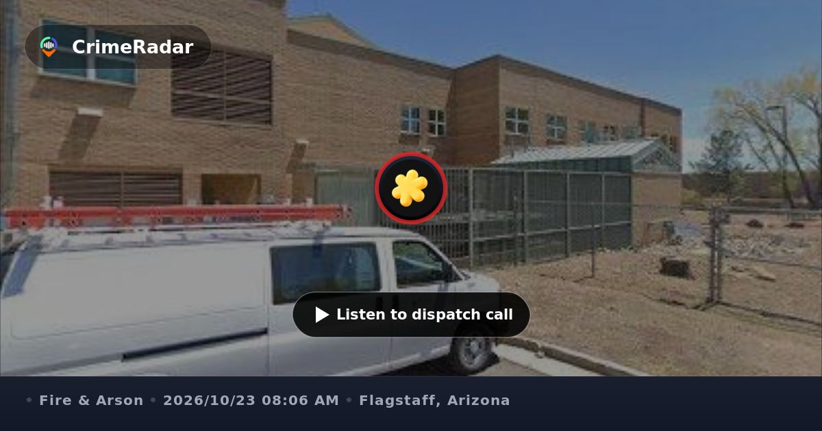 Smoke reported at county environmental building, Flagstaff AZ | CrimeRadar