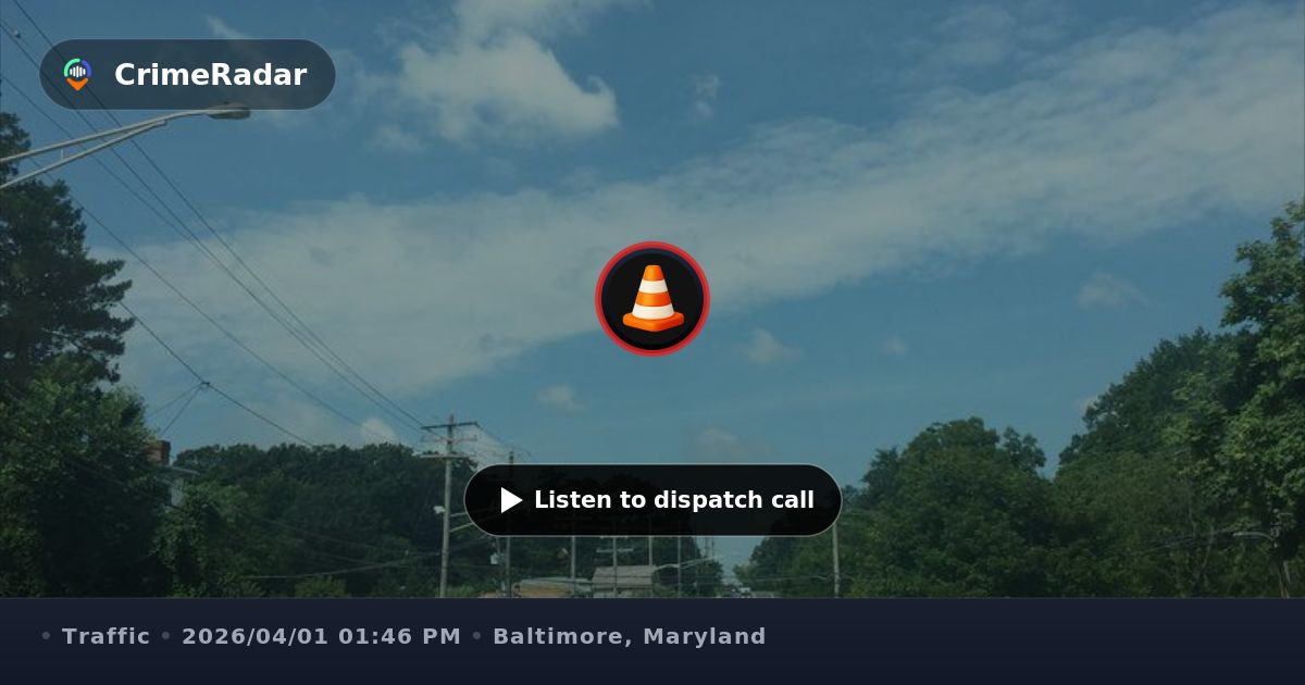 Minor crash near bank on Joppa Road, Baltimore County MD | CrimeRadar