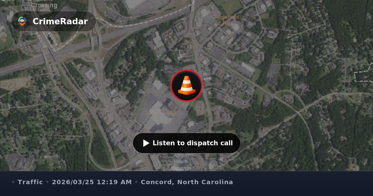 Crash victims transported to Atrium Cabarrus, Concord NC | CrimeRadar