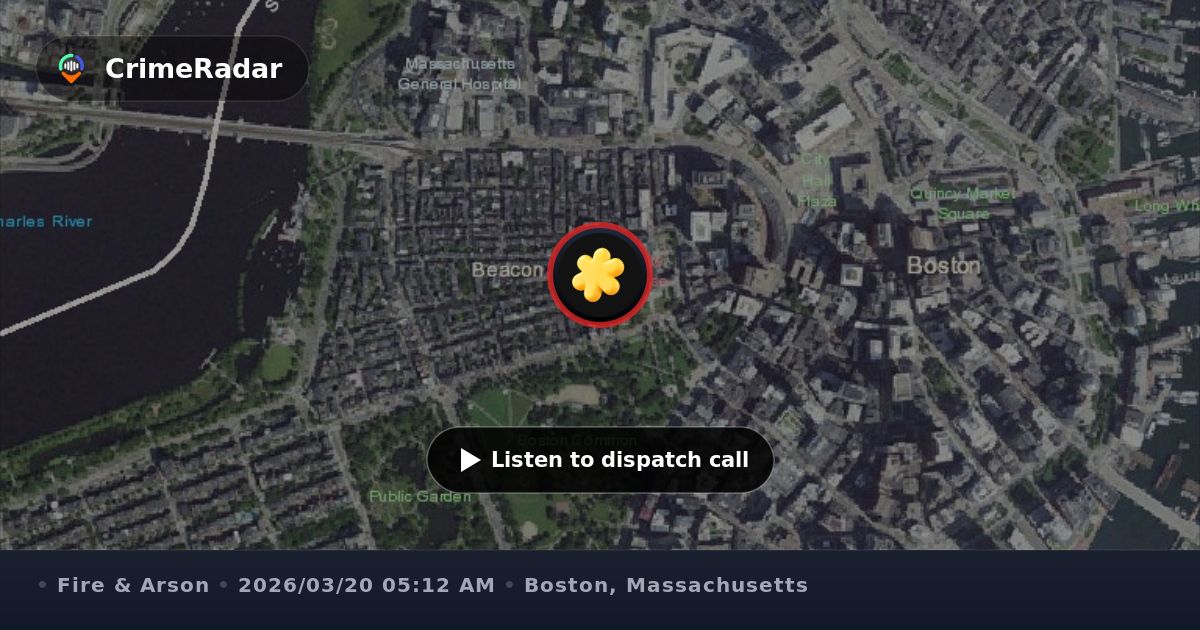 Fire crews check alarm at Downtown Crossing station, Boston MA | CrimeRadar
