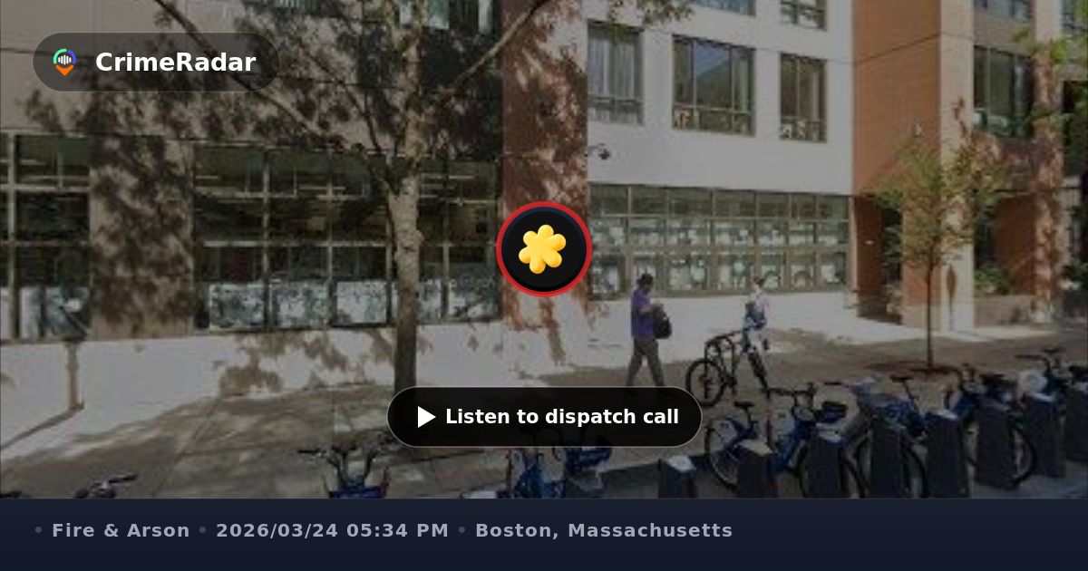Additional fire alarm from pole station on Causeway, Boston MA | CrimeRadar