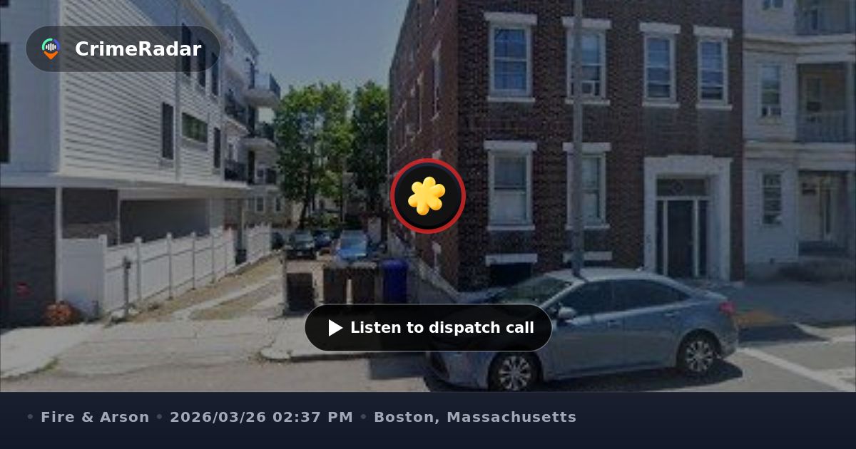 Basement fire at three-story building on Saratoga St, Boston MA ...