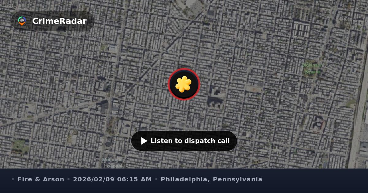 Philadelphia Emergency Numbers Fire crews respond to alarm on Jackson St, Philadelphia PA | CrimeRadar