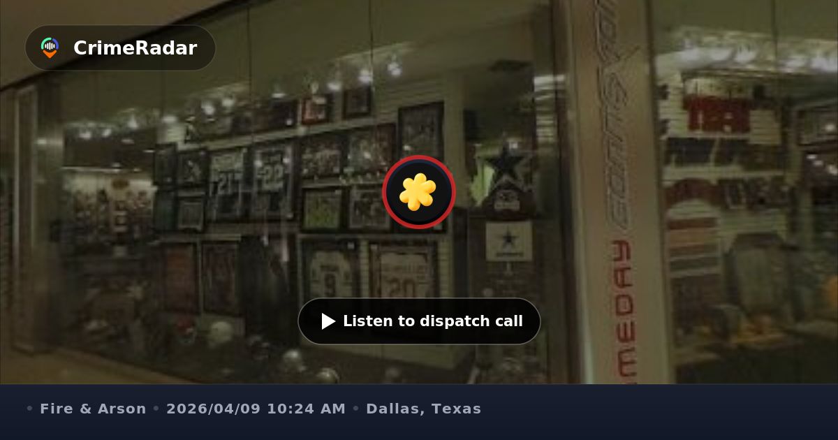 Structure fire reported on Dallas Parkway, Dallas TX | CrimeRadar