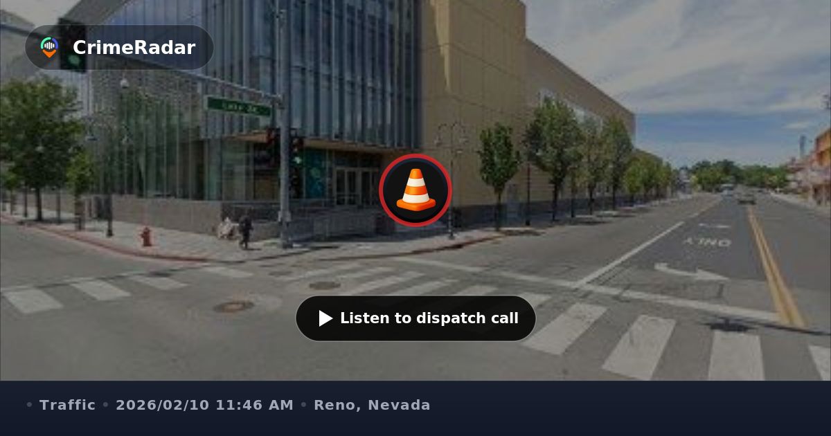 Traffic stop at 4th Street and Lake Street, Reno NV | CrimeRadar
