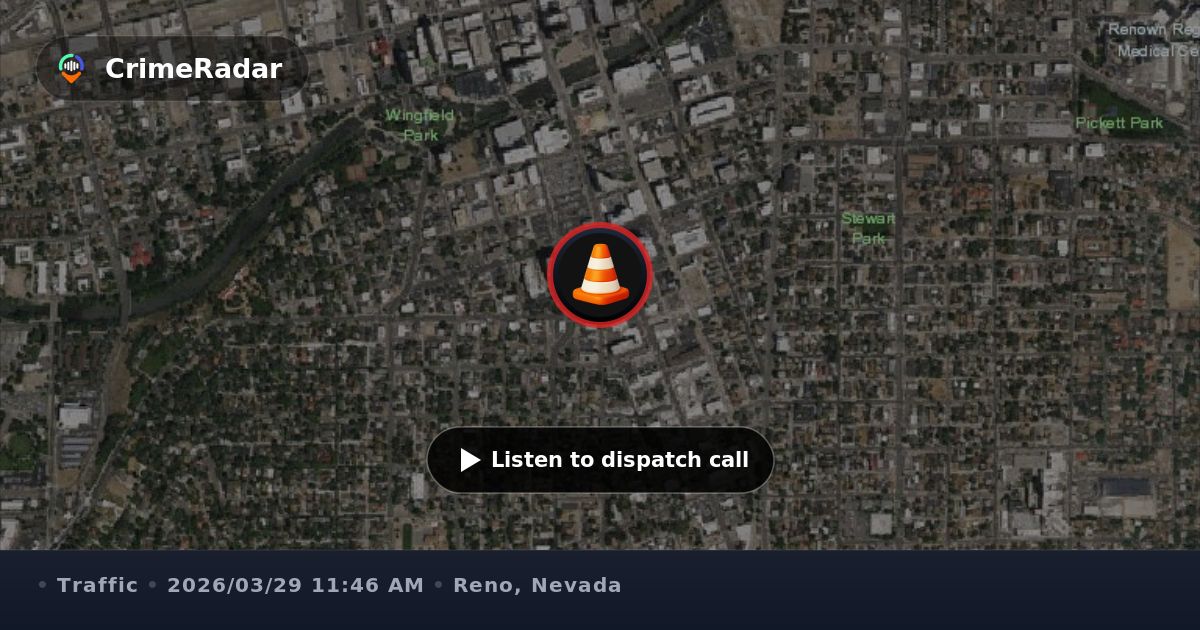 Unable to locate reported traffic accident, Reno NV | CrimeRadar