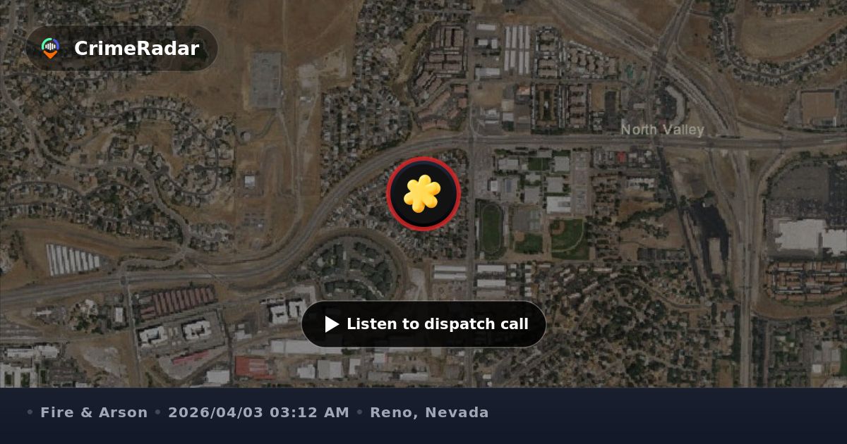 Fire alarm activation at Enterprise Road apartment, Reno NV | CrimeRadar
