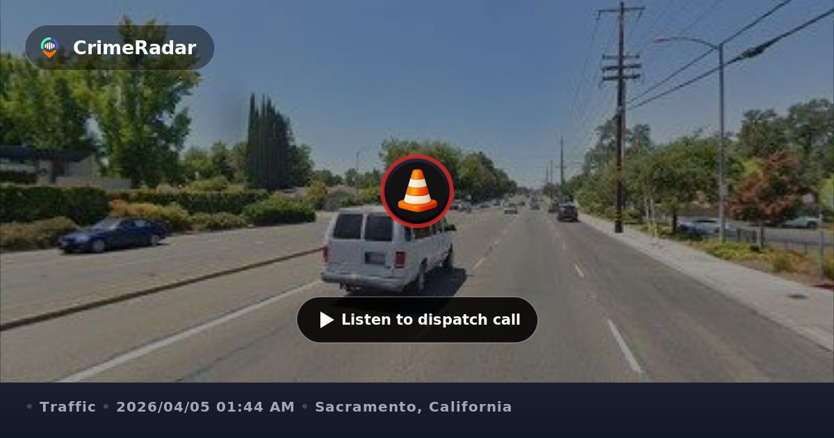 Vehicle crash on interstate off ramp, Sacramento County CA | CrimeRadar