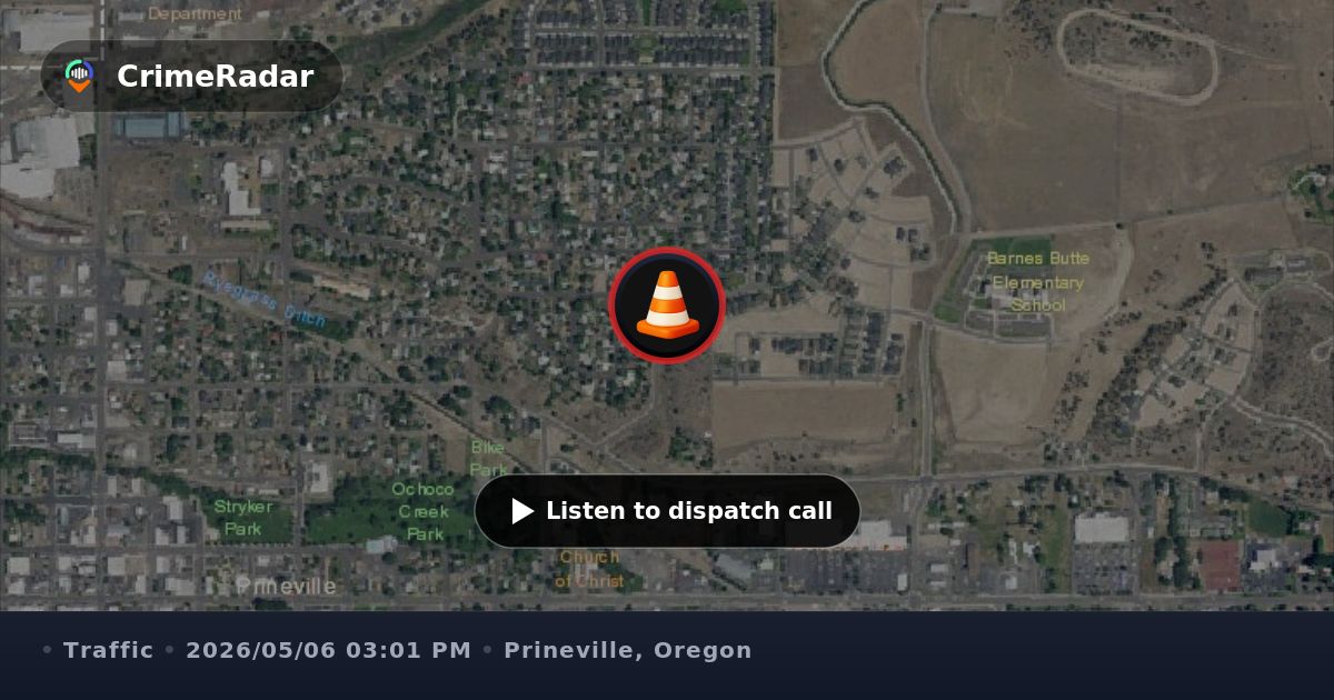 Driver runs stop signs near Prineville grade school, Prineville OR ...