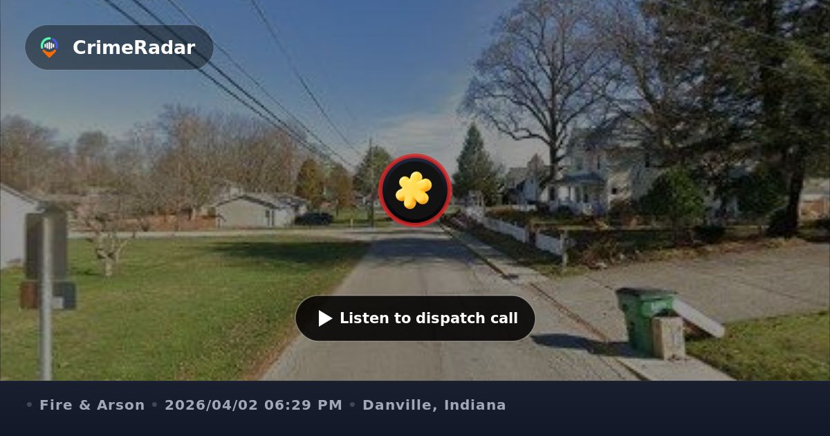 Apartment fire at Lincoln Avenue and West Mill Street, Danville IN ...