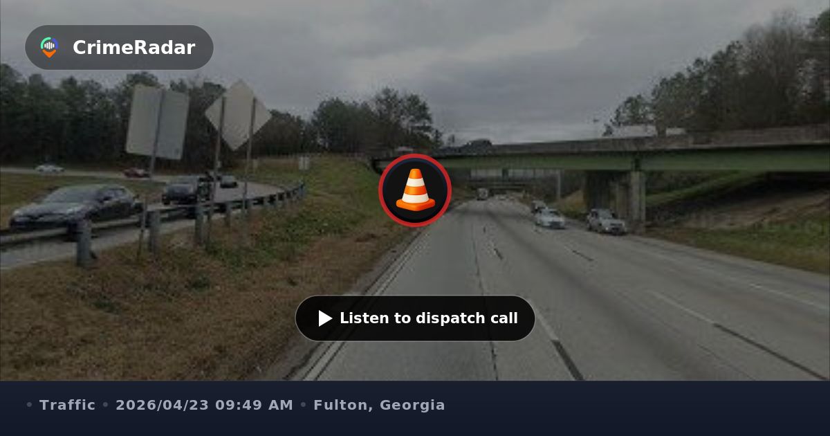 Vehicles stuck together after crash on I-285 east, Fulton County GA ...