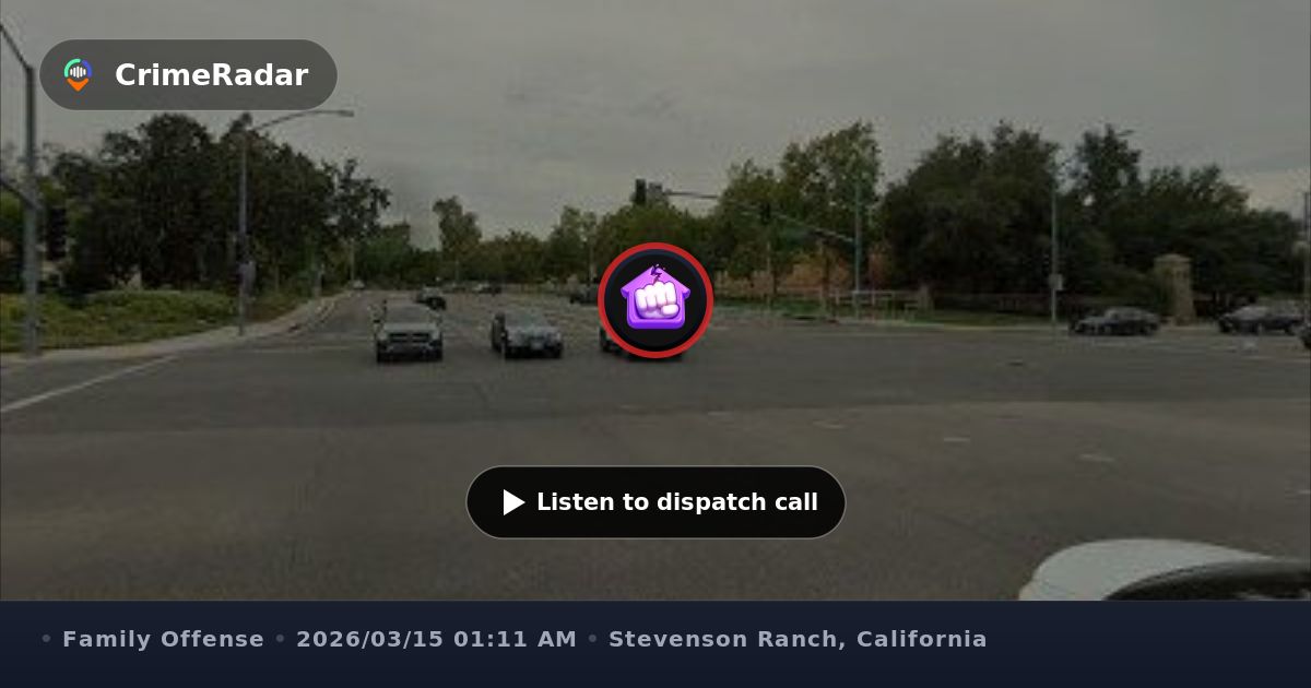 Man assaults pregnant woman in parking lot, Stevenson Ranch CA | CrimeRadar