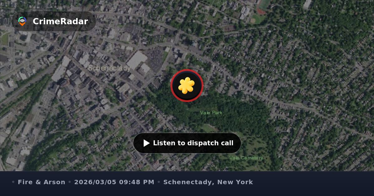 Fire alarm at Albany Street mini mart and deli, Schenectady NY | CrimeRadar