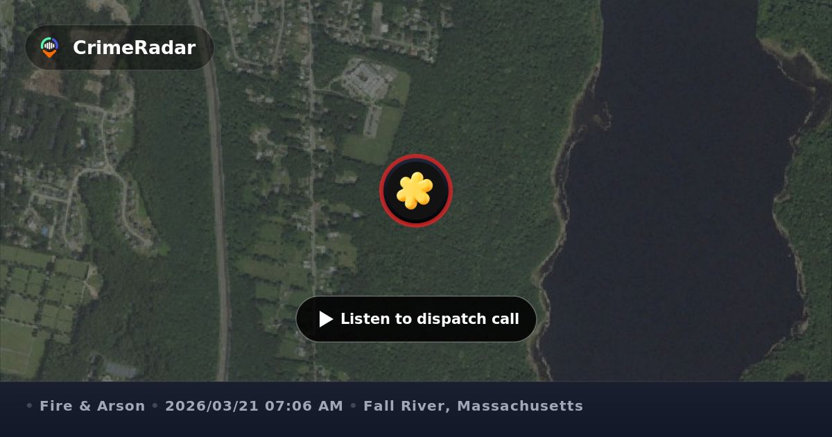 Fire crew investigates report at Old Farm Lane, Fall River MA | CrimeRadar