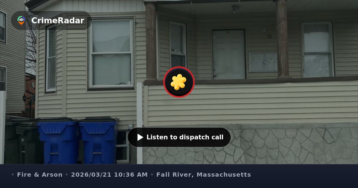 Building fire alarm and elevator issue checked, Fall River MA | CrimeRadar