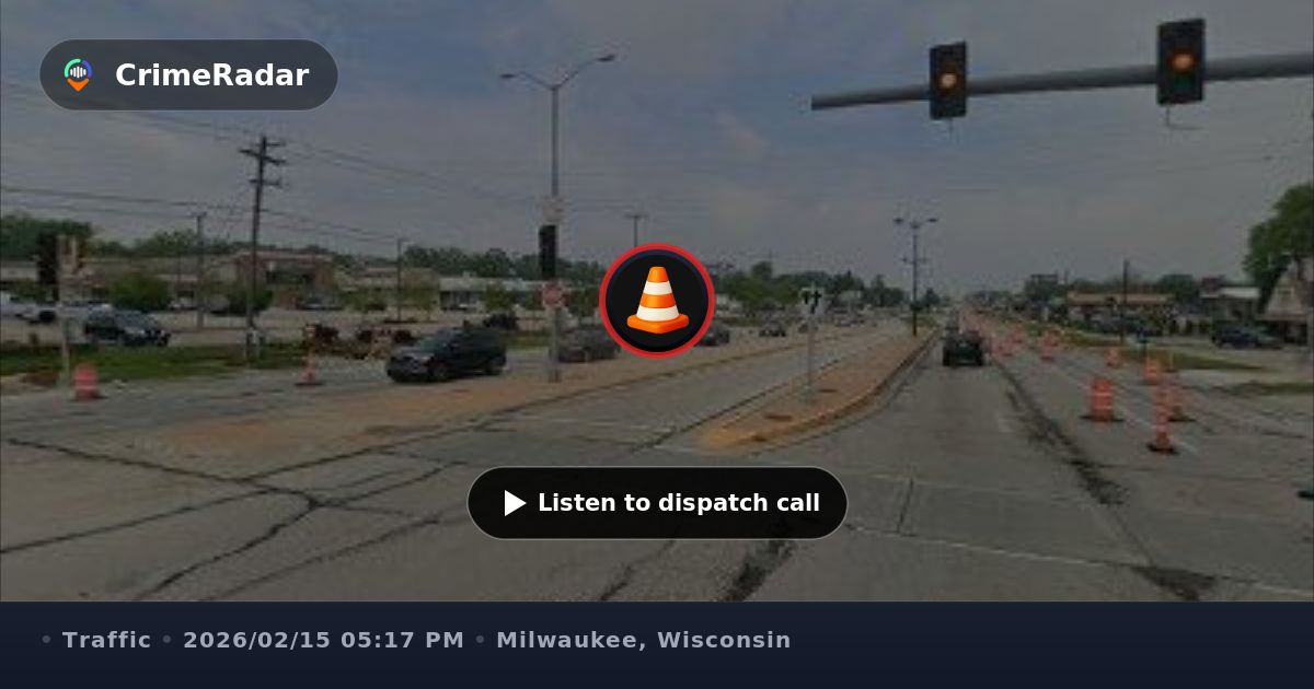 Pursuit ends in crash injuring driver at 27th and Grange, Milwaukee WI ...