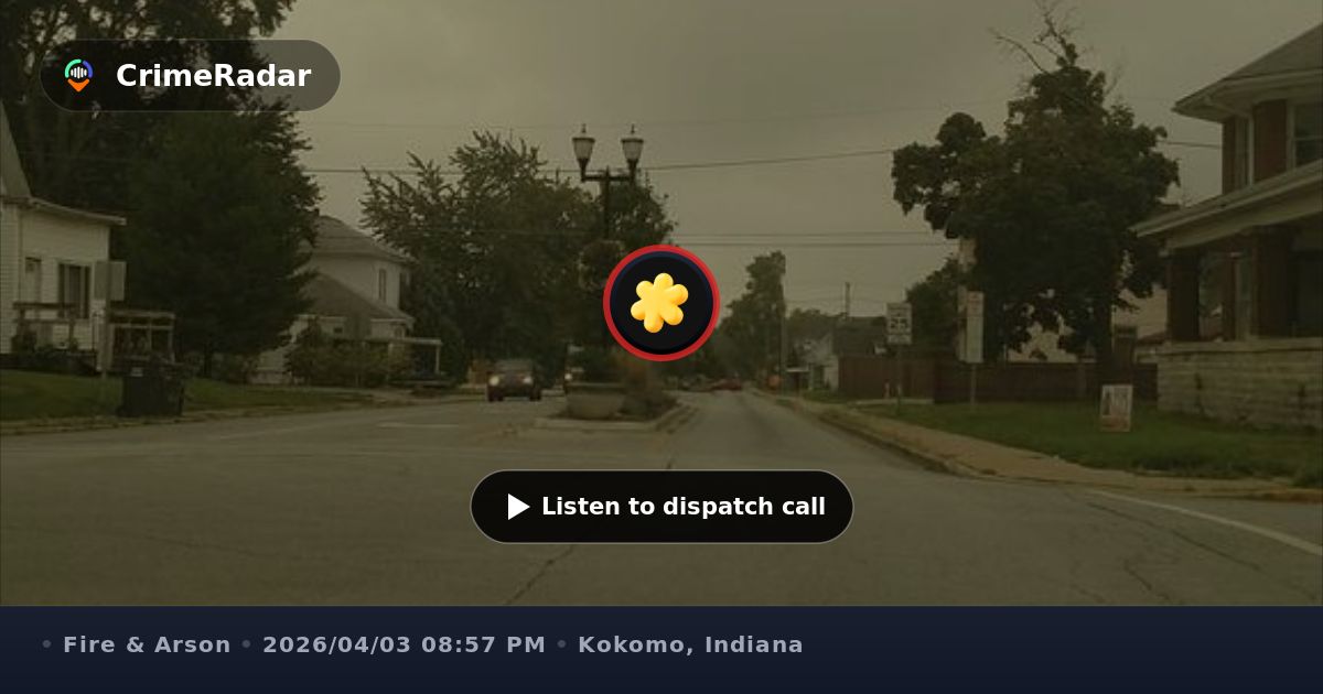 Smoke detector alarm at East Taylor Street address, Kokomo IN | CrimeRadar