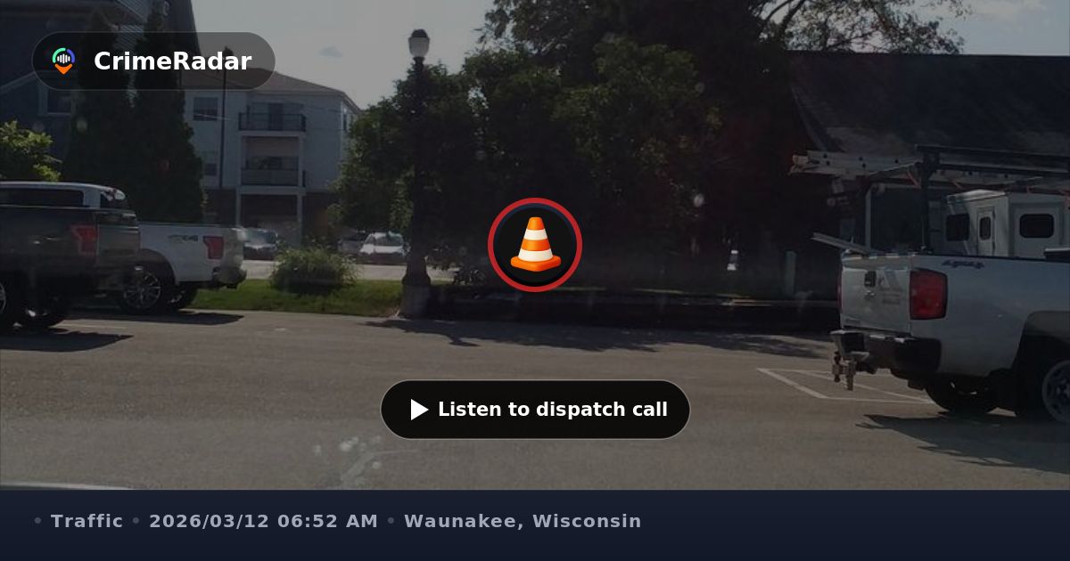 Traffic stop on truck at East Main and Bacon, Waunakee WI | CrimeRadar