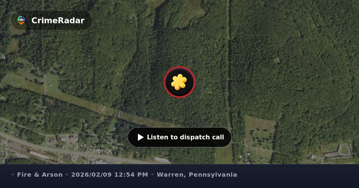 Explosion damages generator at Warren power station, Warren PA | CrimeRadar