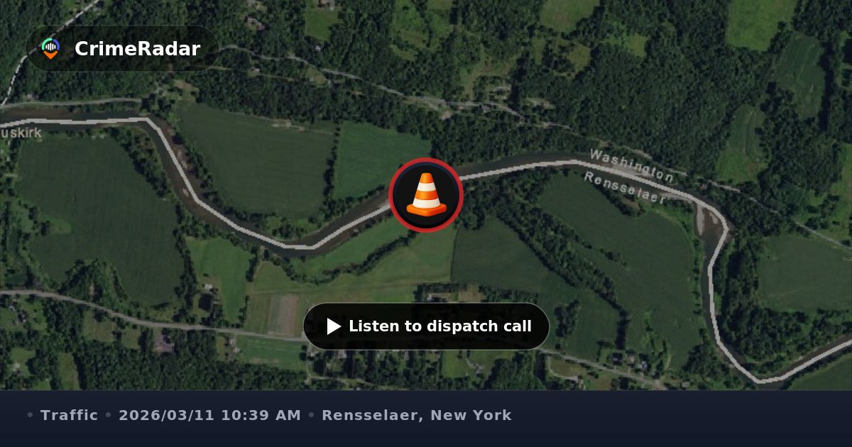 Traffic crash with dispute on State Route 67, Rensselaer County NY ...