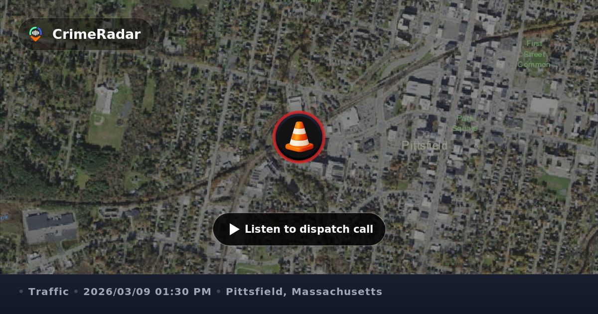 Rollover crash with driver trapped at Clapp Park, Pittsfield MA ...