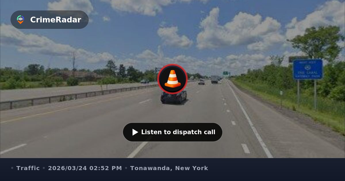 Multi-car crash with injuries on I-290 West, Tonawanda NY | CrimeRadar