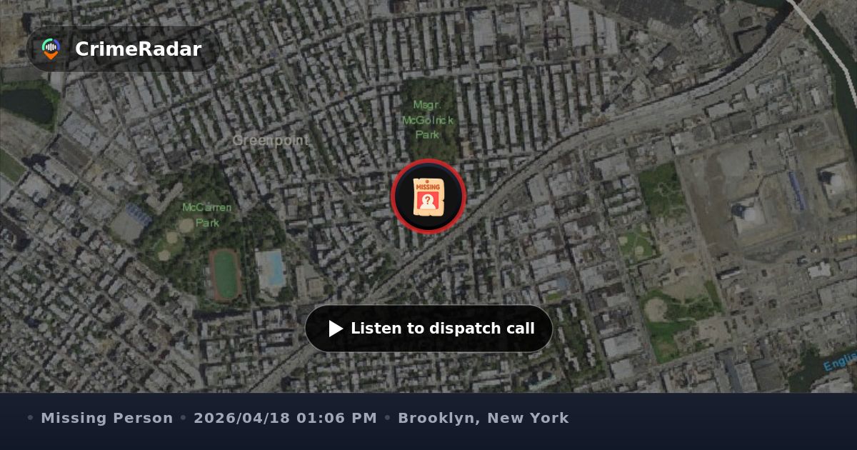 Search for missing 51-year-old man in Brooklyn, Brooklyn NY | CrimeRadar