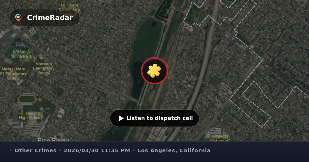 Public safety assist on Reichling Lane, Los Angeles County CA | CrimeRadar