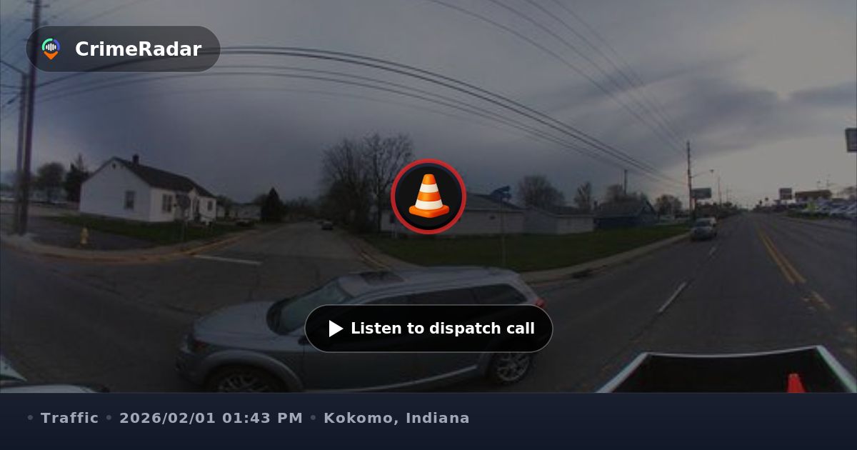 Police pursuit ends with suspect detained near Markland Ave, Kokomo IN ...