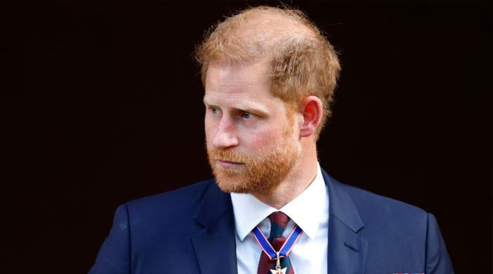Prince Harry shows deep emotion in powerful speech