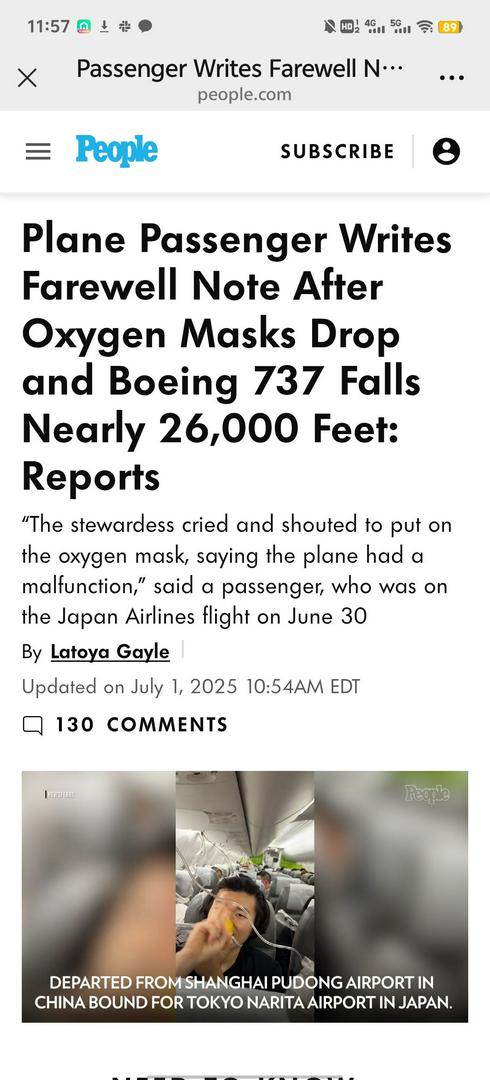 Darkness at 36,000 ft – How Would You React?