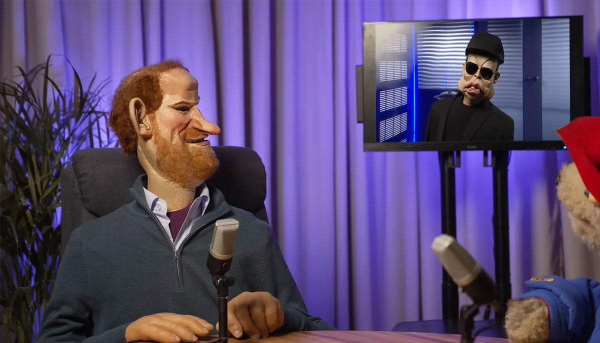 Prince Harry mocked Spitting Image's wild return