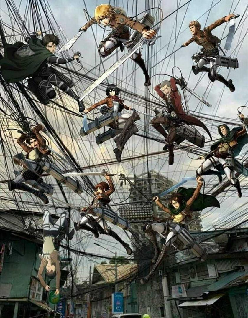Attack on Titan: Wires & 3D Maneuver Gear