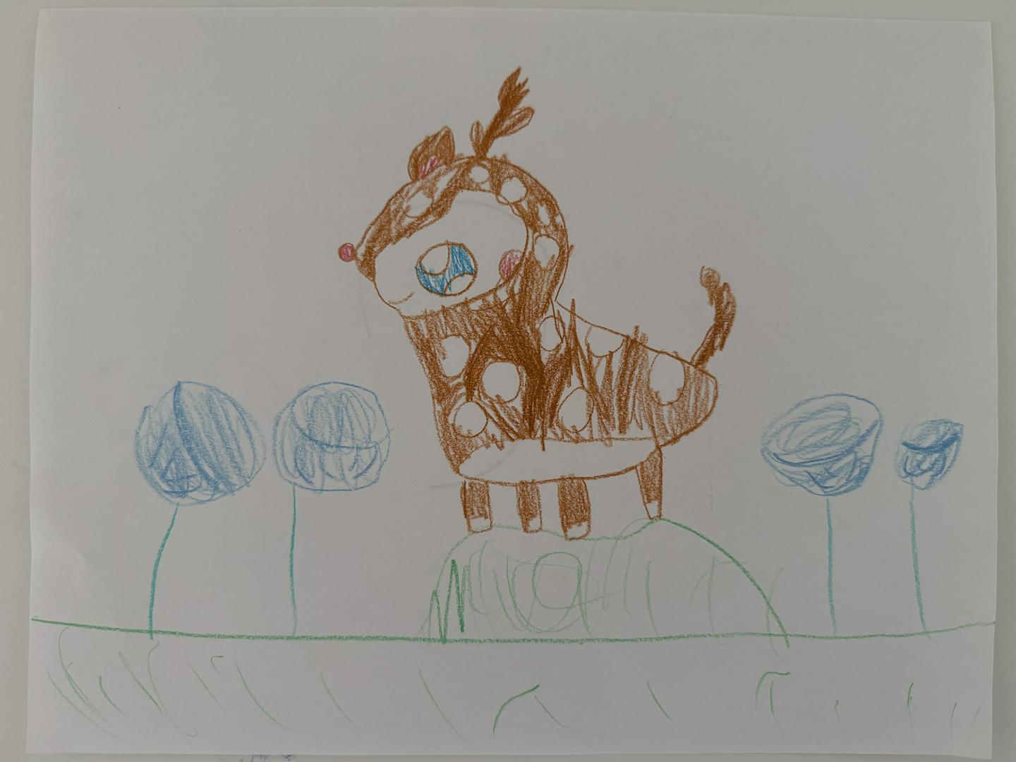 My 5.5-Year-Old’s Deer Drawings — Just Talent or