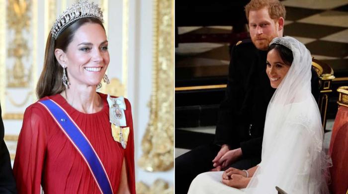 Kate nods Meghan Harry's wedding again