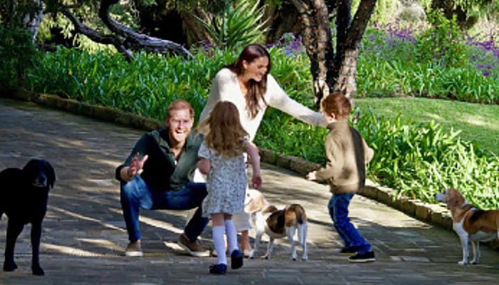 Harry Meghan risking their Archie Lilibet's home