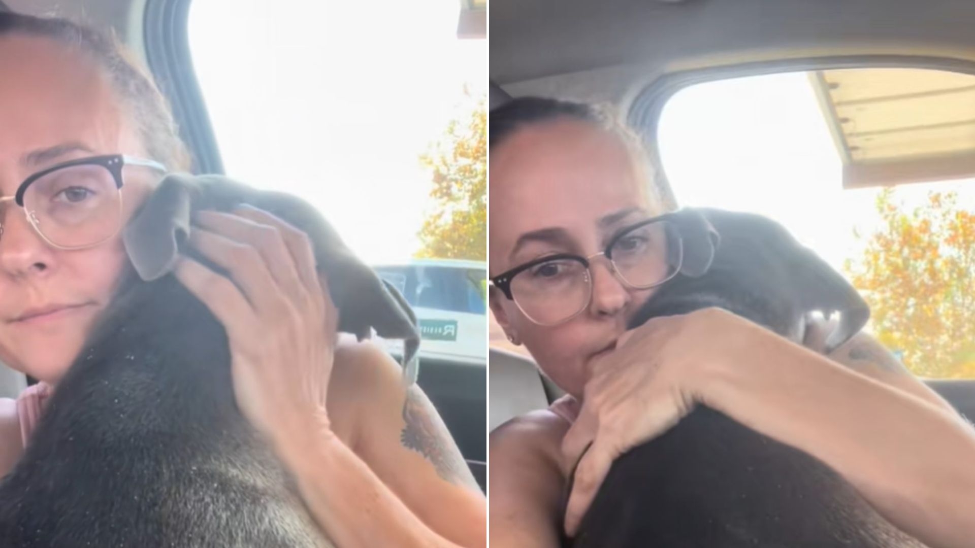 Tears as Pup Realizes She’s Not Dying