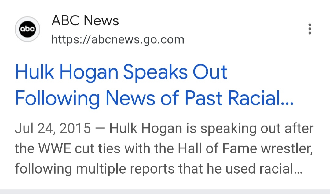 Exactly 10 years ago after WWE
firing, Hogan dies.