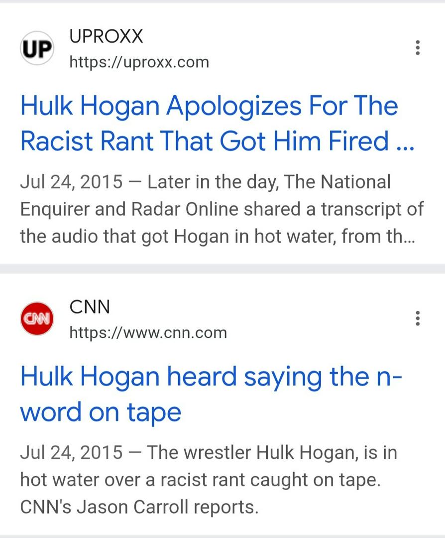 Exactly 10 years ago after WWE
firing, Hogan dies.