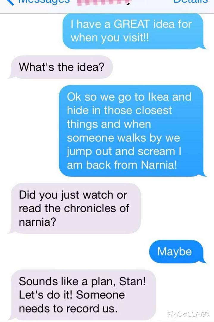 random things to text your friends at 3am.