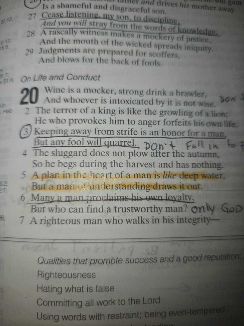 proverb a day