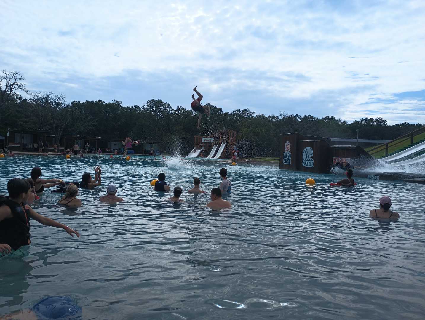 I recently took a family vacation to Waco Surf. They have the longest lazy river! I highly recommend