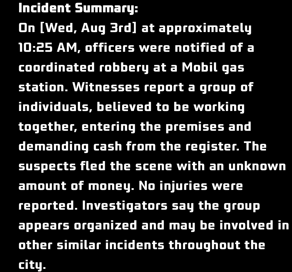 Coordinated Robbery Strikes NYC Gas Station Suspects Still at Large
